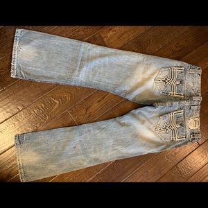 New Rock Revival Men’s Ogor Boot Jeans